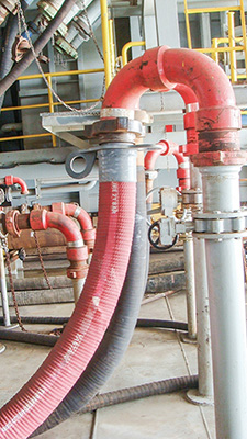 Fire Rated Hose for Seawater Intake and Disposal System
